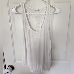 Free People cream tank